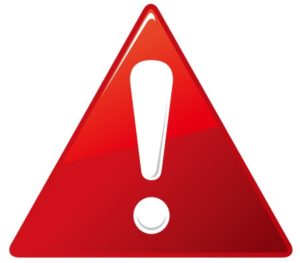 46283734 - warning sign vector