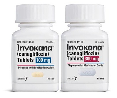 Invokana prescription bottles