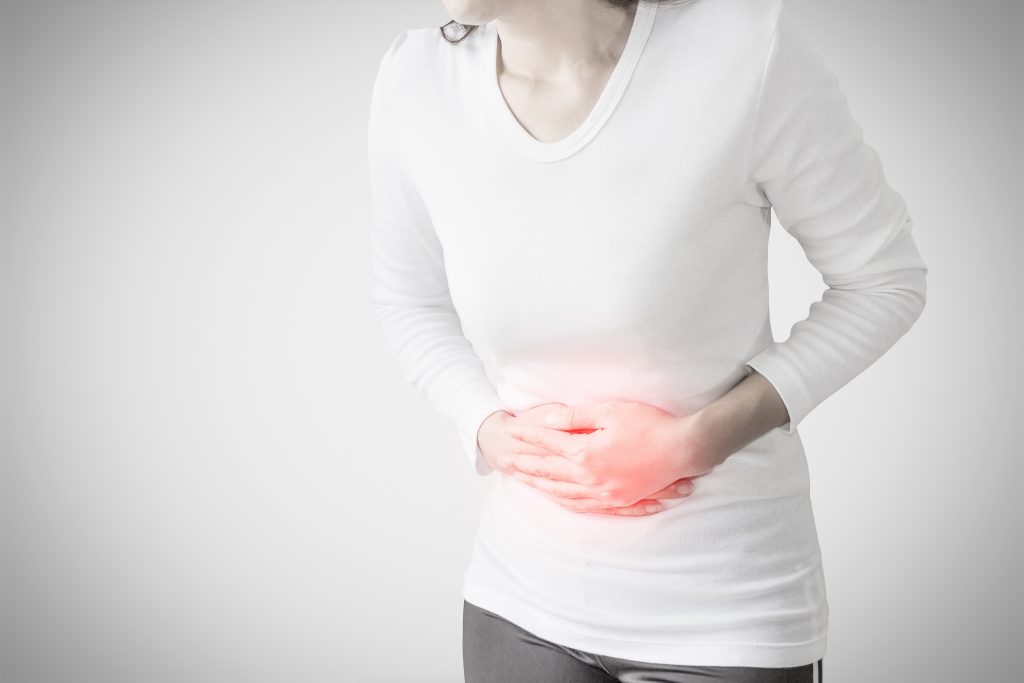woman in pain from transvaginal mesh injury