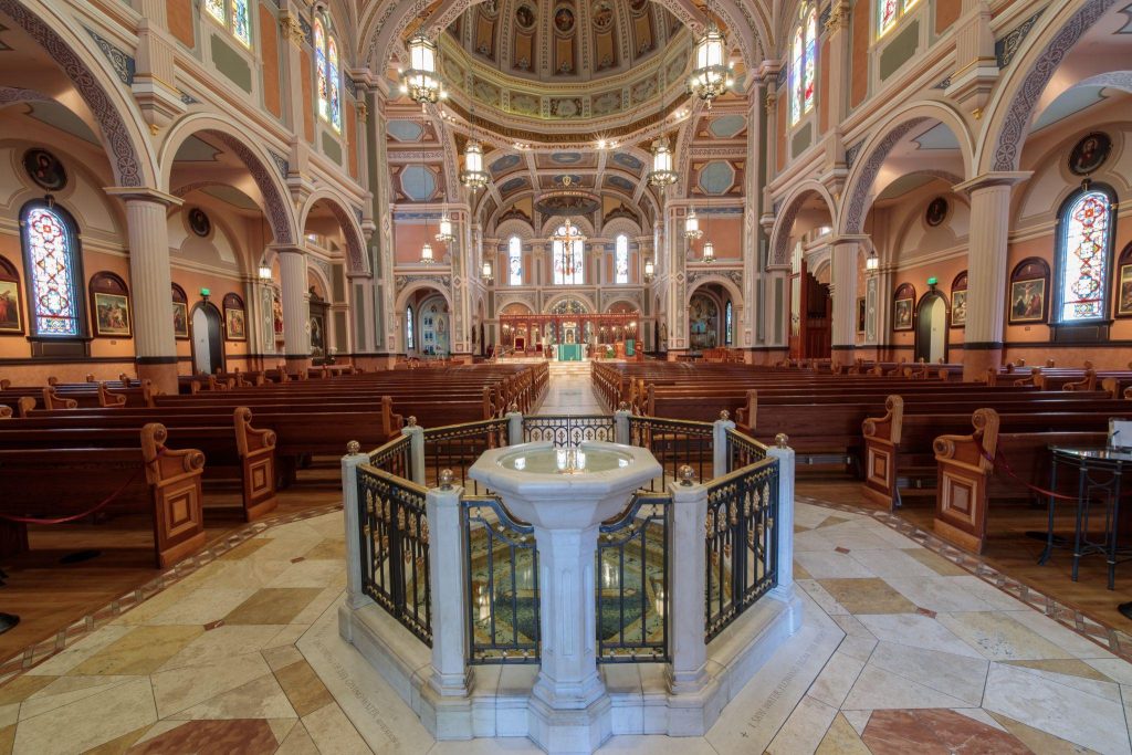 Nave of Cathedral of the Blessed Sacrament