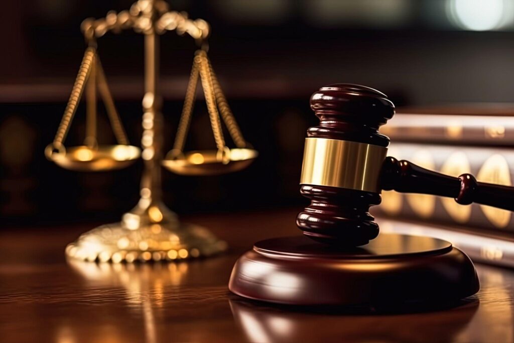 Justice and law concept.