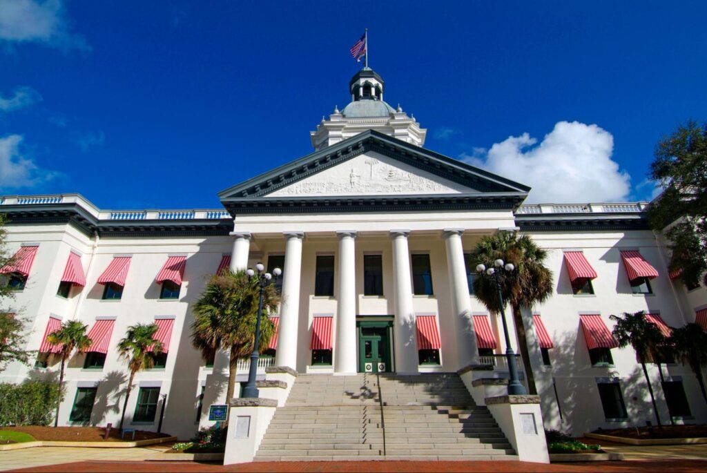 The Old State Capitol Building at Tallahassee Florida FL.
