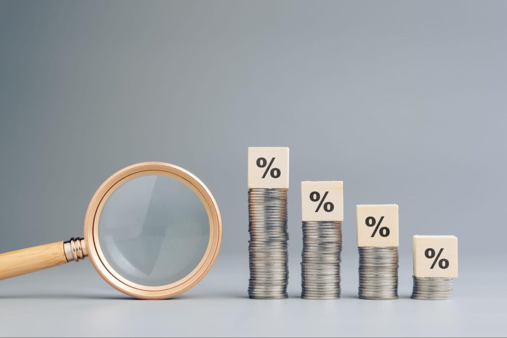 Decreasing money.